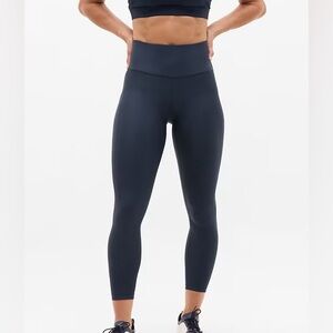 Athleta Grey High-Waist 7/8 Performance Leggings